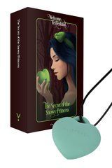 Мини-вибратор &laquo;Сердечко&raquo; FairyGasm PleasureStone green, 9 режимов, на шнурке SX0644 фото