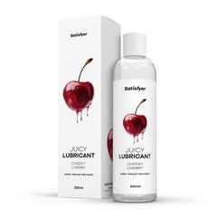 Лубрикант на водной основе Satisfyer Juicy Lubricant Cheeky Cherry water based 300 мл SX2728 фото