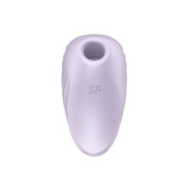 Вакуумний кліторальний стимулятор із вібрацією Satisfyer Pearl Diver Violet SO6078 фото