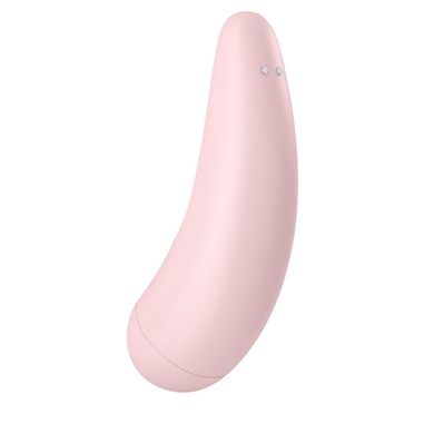 Вакуумний кліторальний стимулятор Satisfyer Curvy 2+ Pink з керуванням через інтернет SO3782 фото