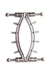 Затискач для вагіни Master Series: Spread 'Em Poker Vagina Clamp with Adjustable Pressure Screws, ши SO8798 фото