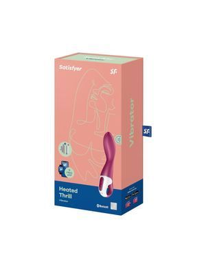 Смарт вібратор точки G Satisfyer Heated Thrill з функцією підігріву SO6087 фото