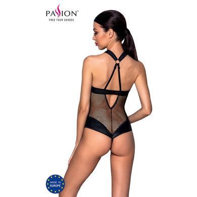 Сетчатый боди с халтером Amanda Body black S/M - Passion SO5316 фото