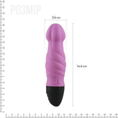 Вібратор Adrien Lastic Tornado зі стимулювальним рельєфом AD10531 фото