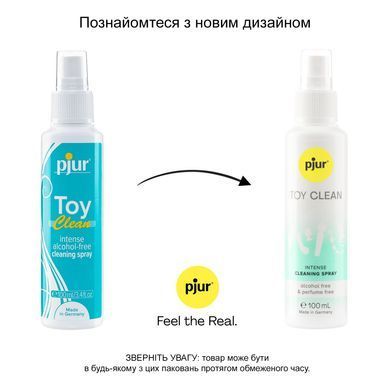 Антибактериальный спрей для секс-игрушек pjur Toy Clean 100 мл без спирта, деликатный PJ12930 фото