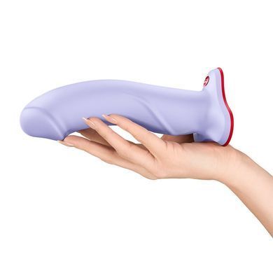 Фалоімітатор Fun Factory THE BOSS STUB Purple, реалістична текстура, довжина 17,9 см, діаметр 4,1см SX3659 фото