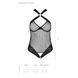 Сетчатый боди с халтером Amanda Body black S/M - Passion SO5316 фото 5