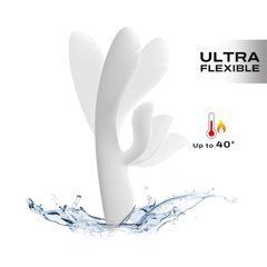 Вібратор-кролик Dorcel FLEXI RABBIT WHITE (м'ята упаковка)