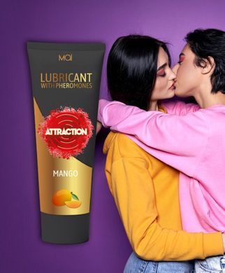 Змазка на водній основі з феромонами MAI ATTRACTION MANGO (100 мл) SO7532 фото