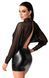 Платье Noir Handmade F348 Powerwetlook and tulle dress - 5XL SX2096 фото 3