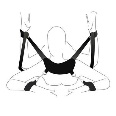 Набор для фиксации BDSM Bondage Fetish Girl Simple SO5167 фото