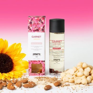 Масажна олія EXSENS Garnet Argan (чуттєве з гранатом) 100мл, натуральна SO2370 фото