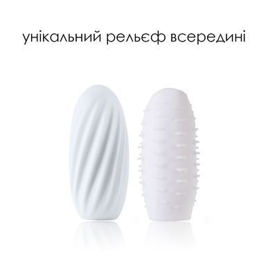 Яйце-мастурбатор SVAKOM - HEDY White SO3029 фото