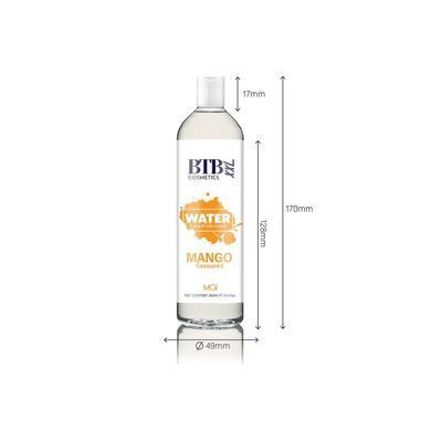 Смазка на водной основе BTB FLAVORED MANGO с ароматом манго (250 мл) SO6570 фото
