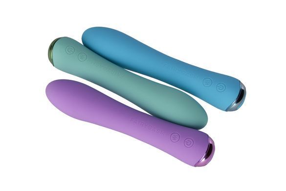 Вібратор з підігрівом FairyGasm WowGenie violet, підігрів до 42 &deg;C SX0655 фото