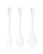 Набір йоні намистин Satisfyer Yoni Power 1 White, діаметр 2-2,5-3см, вага 22-46-74гр SO6735 фото 4