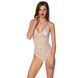 Боди с ажурным декором и открытым шагом Ursula Body white XXL/XXXL &mdash; Passion SO5834 фото 1