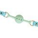 Кляп Liebe Seele Blue Lamb Leather Ball Gag with Velvet Lining SX4842 фото 3