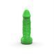 Свічка у вигляді члена Pure Bliss MINI Green 15 см SX1648 фото 2