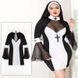 Эротический костюм монашки JSY &laquo;Грешница Лола&raquo; Plus Size Black, платье, крест, апостольник SO8359 фото 6