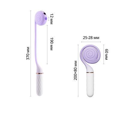Пульсатор с вакуумной стимуляцией Otouch LOLLIPOP Purple SO9428 фото