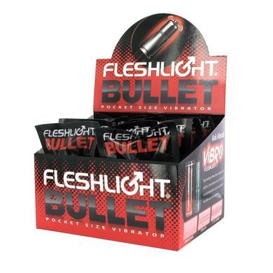 Вибропатрон для установки в мастурбаторы Fleshlight Bullet F16371 фото