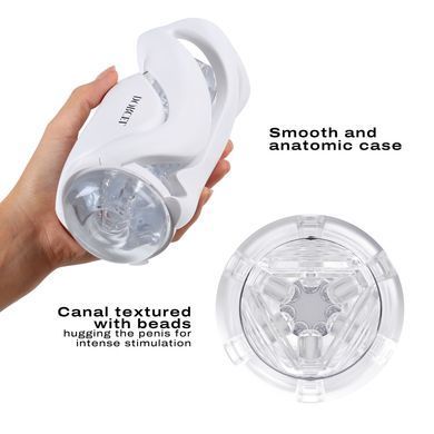 Мастурбатор Dorcel DEEP BLOW WHITE, двойное использование SO7377 фото