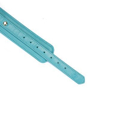 Наручники Liebe Seele Blue Lamb leather Wrist Cuffs with Velvet Lining SX4844 фото