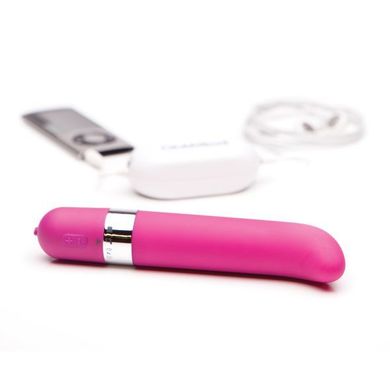 (SALE) Музыкальный вибратор OhMiBod - Freestyle :G Music Pink, стимуляция точки G, беспроводной E22539 фото