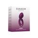 Двойное эрекционное кольцо с вибрацией Svakom Tammy Violet SO4853 фото 7
