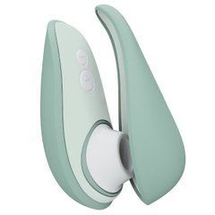 Вакуумный клиторальный стимулятор Womanizer Liberty 2 Sage, 8 режимов, магнитная крышечка SX0520 фото