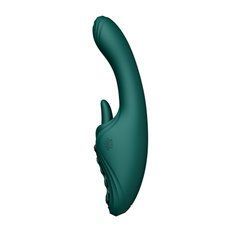 Смарт-вибратор Zalo Ares Turquoise Green, подогрев, 3 мотора, язычок для клитора, стимуляция точки G SX2693 фото