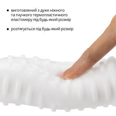 Мастурбатор Otouch DECOR 1-A, потовщений TPE, ефект всмоктування, спіральні виступи SO9374 фото