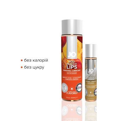 Комплект System JO GWP &mdash; Peaches & Cream &mdash; Peachy Lips 120 мл & H2O Vanilla 30 мл SO6771 фото