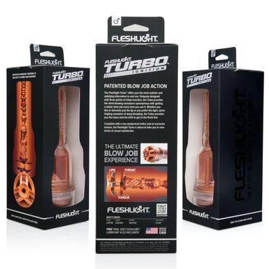 Мастурбатор Fleshlight Turbo Ignition Copper (имитатор минета) F11161 фото