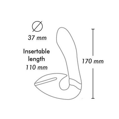 Анально-вагинально-клиторальный вибратор 3-Point