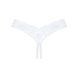 Мереживні танга Obsessive Heavenlly crotchless thong XS/S, з доступом SO8188 фото 6