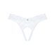 Мереживні танга Obsessive Heavenlly crotchless thong XS/S, з доступом SO8188 фото 5