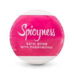 Бомбочка для ванни з феромонами Obsessive Bath bomb with pheromones Spicy (100 г)