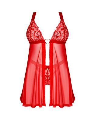 Бэби-долл Obsessive Elianes babydoll & thong M/L SX1144 фото