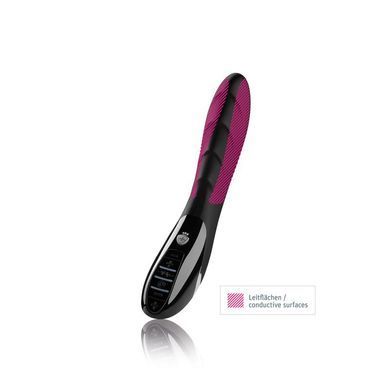 Вібратор з електростимуляцією Mystim Sizzling Simon eStim Black, міостімулятор SO3473 фото