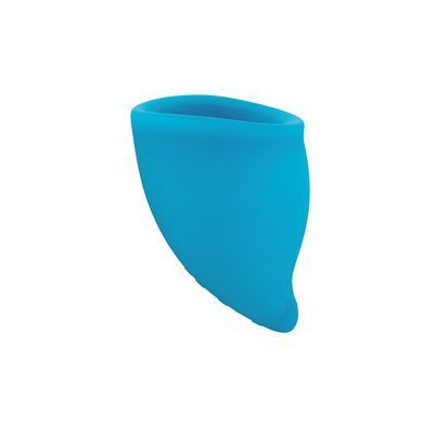 Менструальная чаша Fun Factory FUN CUP SIZE A, бирюзовая, многоразовая, диаметр 4 см, объем 20 мл SX0953 фото