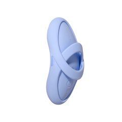 Смарт-вібратор для клітора Svakom Echo 2 Sky Blue, підігрів до 38 &deg;C, знімна насадка на палець SX2448 фото