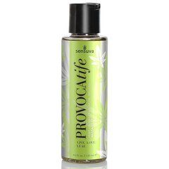 Масажна олія Sensuva: Provocatife Hemp Oil Infused Massage (125 мл) з феромонами і олією конопель