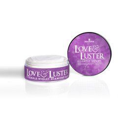 Мерцающая пудра для тела Sensuva - Love & Luster Kissable Violet Diamond Dust (18 г) съедобная SX5147 фото