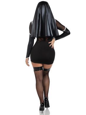 Костюм черниці Leg Avenue Holy Hottie Dress XS SX2792 фото