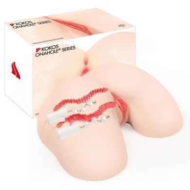 Мастурбатор Kokos 004 Vailla ONAHOLE Real Hips 2WayPlus з вібрацією та масажем SX3238 фото