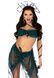 Еротичний костюм Медузи Горгони Leg Avenue Medusa Costume XS, топ, спідниця, нарукавники, прикраси SO9211 фото 1