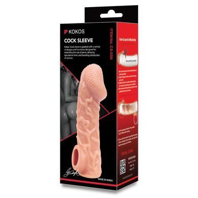 Насадка на член Kokos Cock Sleeve CS 006 L SX1462 фото
