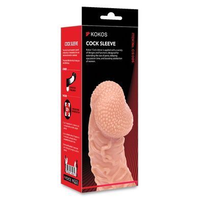 Насадка на член Kokos Cock Sleeve CS 006 L SX1462 фото